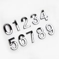 thumbnail image 4 of Numeral Door Plaque House Sign Plating Gate 0 to Gate 0 to 9 Plastic Number Tag Hotel Home Sticker Door Label, 4 of 6