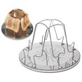 thumbnail image 1 of Vett 4 Slice Camping Bread Toast Tray Gas Stoves Cooker Bbq Camping Toaster Rack (tangling), 1 of 2