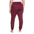 thumbnail image 3 of George Women's Plus Peached Sleep Jogger, 3 of 6