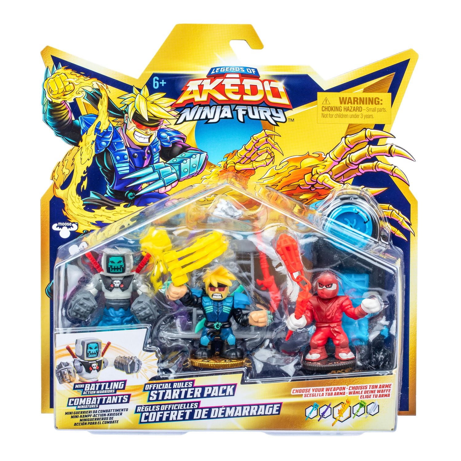 Legends of Akedo Ninja Fury Official Rules Starter Pack - Walmart.ca