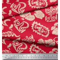 thumbnail image 3 of Soimoi Rayon Fabric Flower Artistic Print Fabric by The Yard 56 Inch Wide, 3 of 3