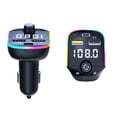 thumbnail image 2 of TIMIFIS Wireless Charging Bluetooth 5.0 Fm Transmitter for Car,Bluetooth Car Adapter with Usb Charging Car Charger Mp3 Player,Hands Calling Car Multimedia Player, 2 of 6