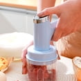 thumbnail image 4 of TIELUTT Hand Mixer Purpose Food Beater Automatic Milk Frother Eggbeaters Steel Whip Hand Push Cordless Handheld Mixer Stuff to Get Girls for Christmas, 4 of 7