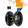 thumbnail image 4 of Yoyo Ball, Balanced Weight Pickling Stable Rotation 2 Hemispheres Unresponsive Bearing Alloy Yoyo Ball  For Competition Red Golden,Blue Pink,Glossy Black, 4 of 8