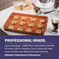 thumbnail image 3 of Gotham Steel Diamond Nonstick Copper Cookie Sheet, 3 of 6