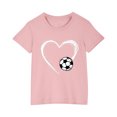 thumbnail image 2 of RXIRUCGD T-shirt Imprimé Halloween pour Enfants Garçons Filles Mode Mignon Col Rond Manches Courtes (Rose, Taille : 4 Ans), 2 of 4