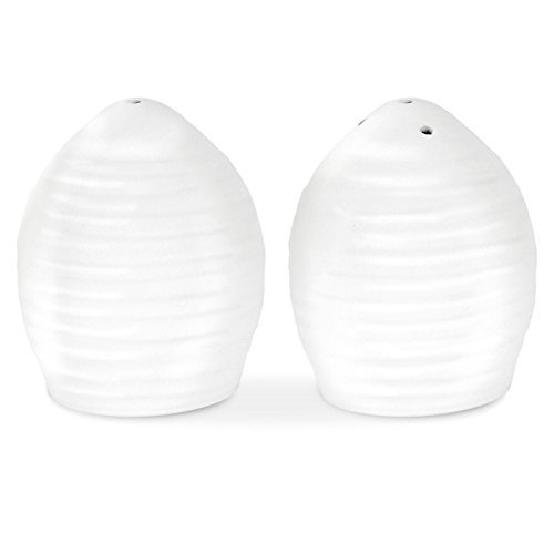 Portmeirion Sophie Conran Ensemble de Sel et Poivre Blanc
