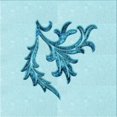 thumbnail image 1 of Ahgly Company Machine Washable Indoor Square Transitional Electric Blue Area Rugs, 4' Square, 1 of 7