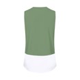 thumbnail image 4 of zfhfof Mens Workout Tank Tops Lightweight Sleeveless Running Gym Muscle Shirts Color Block Summer Tee Top, 4 of 5
