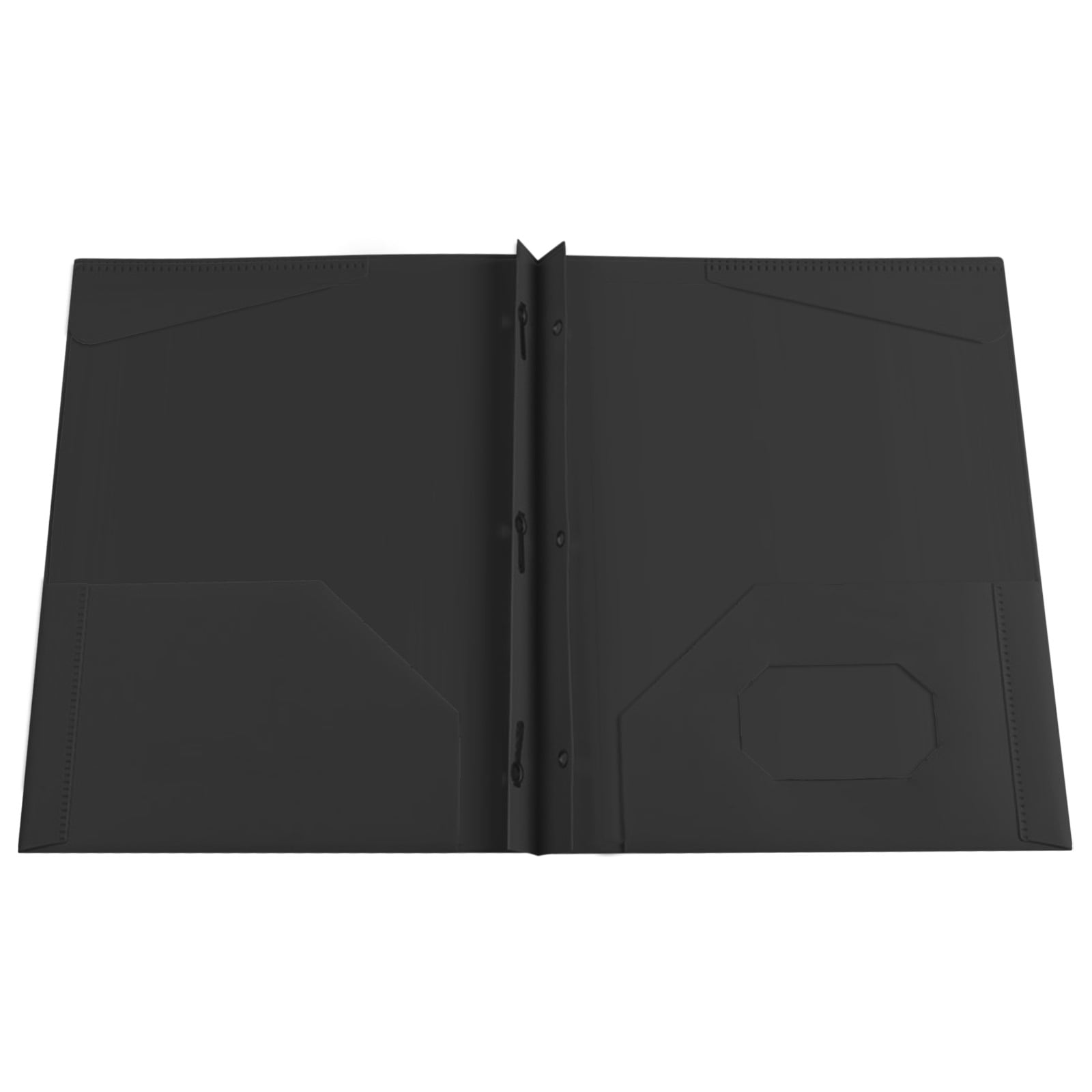 Birdeem Plastic Folders with Pockets Heavy Duty Pocket Folders Letter Size File Folders for Documents Office School