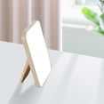 thumbnail image 4 of Portable Makeup Mirror with Foldable Stand for Travel and Dorm Room | Compact Desktop Vanity Mirror for Women, 4 of 6