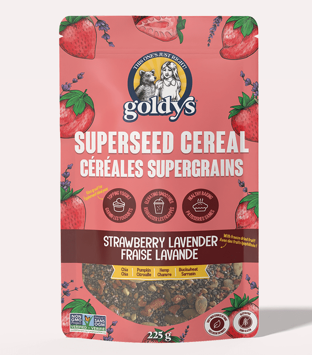 Strawberry Lavender Cereal 225g, 1EA