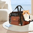 thumbnail image 3 of Portable Pet for Cats and Dogs with Mesh Window and Comfortable Padding for Safe Travel, 3 of 4