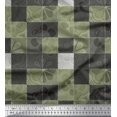 thumbnail image 1 of Soimoi Rayon Fabric Flower Artistic Printed Craft Fabric by The Yard 42 Inch Wide, 1 of 3