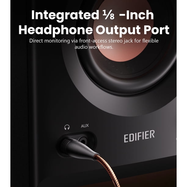 Edifier MR5 2.0 Studio Monitor Bookshelf Speakers, 110W(RMS), Hi