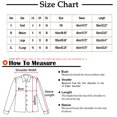 thumbnail image 3 of Mode Hoodies pour Femmes 2023 Mode et Confortable Décontracté Imprimé Manches Longues Patchwork Pull à Fermeture Éclair 50 % de Réduction Liquidation Costumes Halloween/noël, 3 of 4