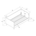 thumbnail image 3 of Franklin Mid Century Daybed, 3 of 9
