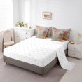 thumbnail image 3 of YST Patchwork Flowers Twin Bedding Set 7 Piece Moroccan Style Floral Bed In A Bag With Sheet Set Pillow Cover For Adults Colorful Bohemian Exotic Comforter Set Reversible Bed Set, 3 of 5