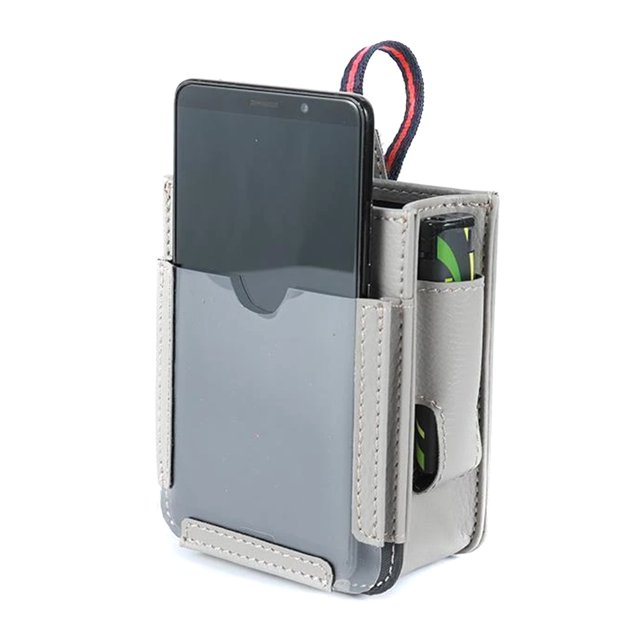CAROOTU Poche de Voiture Multifonctionnelle Automobile Ventilation Téléphone Portable Poche de Rangement Petit Sac
