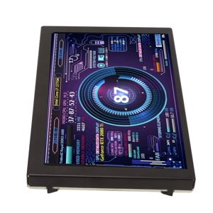 5 1 cm IPS USB Mini Écran pour PC ARGB Écran secondaire de boîtier informatique, PC CPU HDD Moniteur de données PC Affichage de la température pour AIDA64 PC CPU , Pour le vent