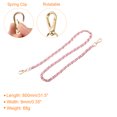 thumbnail image 2 of Unique Bargains Purse Chain Strap, 32' Purse Strap Shoulder Bag Replacement Strap, Pink&Gold, 2 of 6