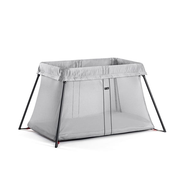 BabyBjorn Parc Léger Ensemble avec Drap-Housse, Argent
