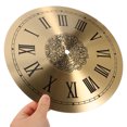 thumbnail image 3 of Shisuyan Aluminum DIY Clock Dial Roman Numeral Clock Dial Replacement Clock Dial Part Clock Accessory, 3 of 8