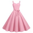 thumbnail image 1 of Robe d'Été pour Femmes Aguichant Mode Femmes Été Robe à Encolure Carrée Style Poupée Robe Imprimée Sans Manches Robe à Bretelles Hauts Aguichant pour Femmes Été Aguichant Robe d'Été pour Femmes, 1 of 5