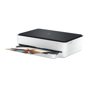 HP ENVY 6075 Tout-en-un - Imprimante multifonction - couleur - jet d'encre - 8.5 en x 11.7 en (original) - A4/Letter (des médias) - jusqu'à 8 ppm (copie) - jusqu'à 10 ppm (impression) - 100 Feuilles - USB 2.0, Wi-Fi(ac) - HP Encre instantanée admissible