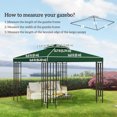 thumbnail image 3 of Outsunny Remplacement de dessus de gazebo de 13 X 10, 3 of 10