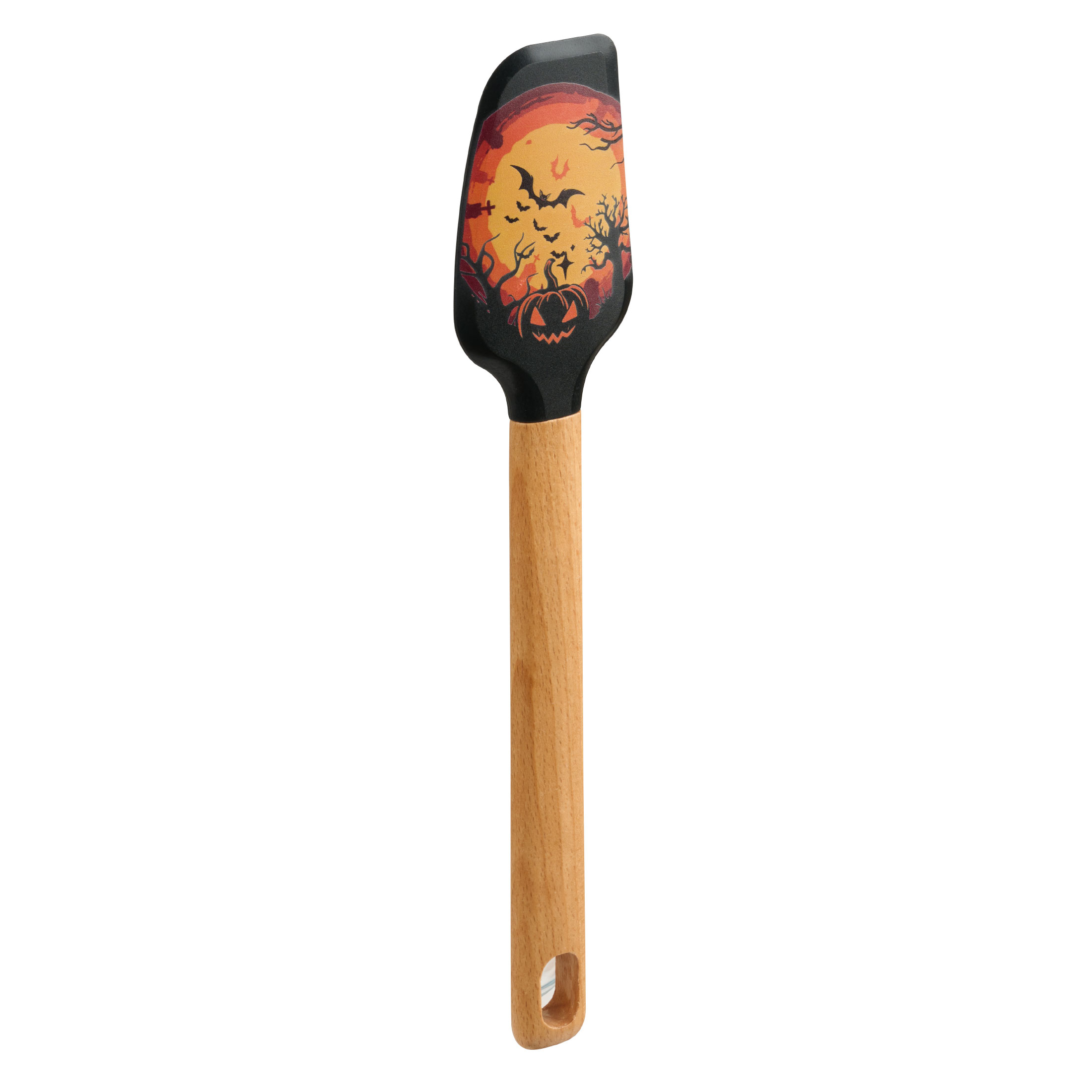 Tout-pour-célébrer spatule silicone 12", chauve-souris noire
