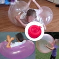 thumbnail image 3 of Ball Bubble Balloon Water Filling Toy Party Prop Multipurpose Sweet Gift Entertainment Inflatable Interesting Thickened Design Funny Pink 130cm, 3 of 6