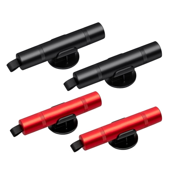 4 Pcs Coupe-Vitre de Voiture, Coupe-Ceinture Dissimulée Outil Sécuritaire pour Véhicule d'Urgence
