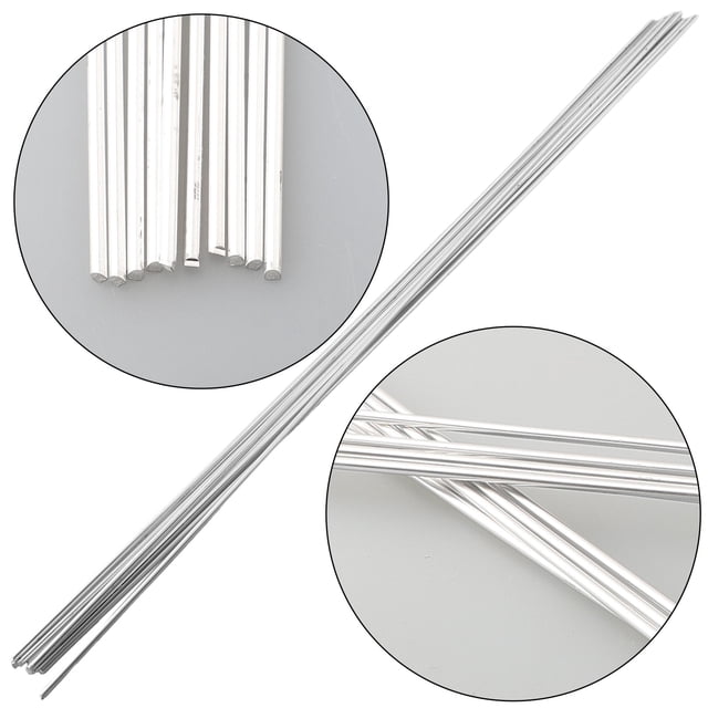 High Thermal Conductivity Durafix Aluminium Welding Rods 10/20 Pack Low Melting Point Good Processability 16/2mm 1.6mmx330mm-10Pcs