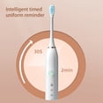 thumbnail image 4 of Dvkptbk 8 Brush Head-6 Gears with Bracket and Travel Case-Usb Charging Model Electric Toothbrush-Fully Automatic Charging Sound Wave Soft Bristle Brush Electric Toothbrush Kitchen & Dining, 4 of 9