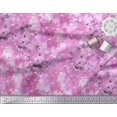 thumbnail image 2 of Soimoi Poly Georgette Fabric Flower Watercolor Print Sewing Fabric Yard 52 Inch Wide, 2 of 3