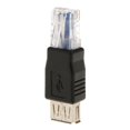 thumbnail image 4 of Milaget Mini Adaptateur USB 2.0 Femelle vers Connecteur Convertisseur LAN AF Réseau Ethernet, 4 of 5