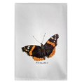 thumbnail image 2 of Betsy Drake GT762 Red Admiral Butterfly Guest Towel, 2 of 4