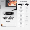 thumbnail image 3 of TOPPING DX1 II mini amplifier,Fully Balacnced Headphone amplifier, Gaming Headset Compatible,Plug-and-Play,Black, 3 of 10