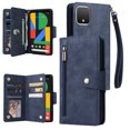 thumbnail image 1 of Étui pour Google Pixel 4, Portefeuille à Fermeture Éclair en Cuir Magnétique, Porte-Cartes, 1 of 5