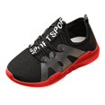 thumbnail image 1 of Chaussures de Course pour Filles Enfants Garçons Filles Style Sport Lettre Chaussures Décontractées en Maille Chaussures Bébé Filles Chaussures Bébé Garçons, 1 of 7