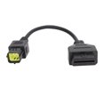 thumbnail image 4 of OBD2 Scanner Cable, 6 Pin OBD2 Diagnostic Adaptor Reliable Universal High Accuracy  For Motorcycle, 4 of 8