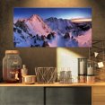 thumbnail image 1 of Slovakia Tatras Winter Mountains - Landscape Canvas Art Print, 1 of 3