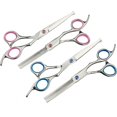 thumbnail image 4 of 2 Pairs Hair Scissors Professional Haircut Shears Haircut Scissors for Home, 4 of 8