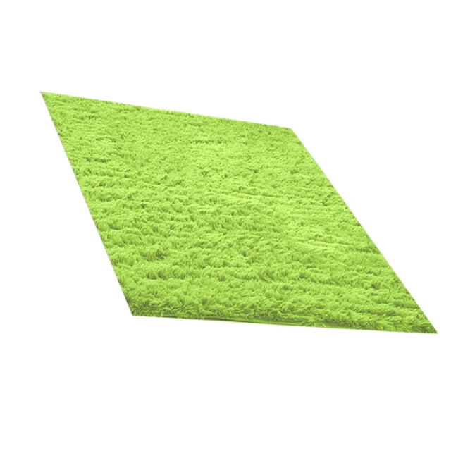yulier Faux Fur Area Rug, Ultra Soft Fluffy Small Throw Rug for Bedroom Living Room Decor, Rectangular Shaggy Carpet Non Slip Plush Nursery Dorm Rug, 19.68x31.49 inch