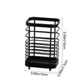 thumbnail image 3 of CaiYueKe Stainless Steel Toothbrush Holder Wall Mounted Bathroom Organizer with Drain Holes Shower Caddy Toothpaste Dispenser Storage Rack Countertop Vanity Kitchen Organizer Rustproof Modern, 3 of 7