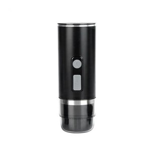 Portable électrique Mini Machine à café, Cafetière Recharable pour le voyage en voiture, Outdoor Petite Machine Automatique Espresso 110ml ,portatif