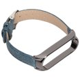 thumbnail image 3 of Watch Bands, Skin Friendly Smart Watch Bands Comfortable Feeling Fashionable Retro  For  Mi Band 5 Blue Denim Black Shell,Blue Denim Gold Shell,Gray Denim Black Shell,Gray Denim, 3 of 8