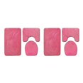 thumbnail image 1 of Baohd 3pieces Multi-functional Non-Slip Chenille Bath Rug Any Bathroom Eco-friendly PJ210611-B004 2Set, 1 of 6