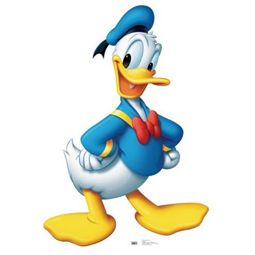 Advanced Graphics 741 Donald Duck Life-Size Cardboard Stand-Up